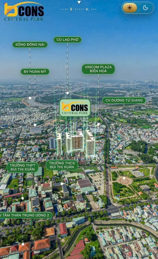 ? BCONS CENTRAL PARK – CĂN 2 LÔ GIA, VIEW MẢNG XANH | GIÁ DỰ KIẾN 49,9TR/M² - Bcons Central Park - Phan Trung, Tam Hiệp,